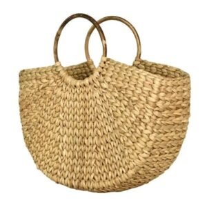 wholesale jute kauna straw handmade handbag handicraft ecofriendly