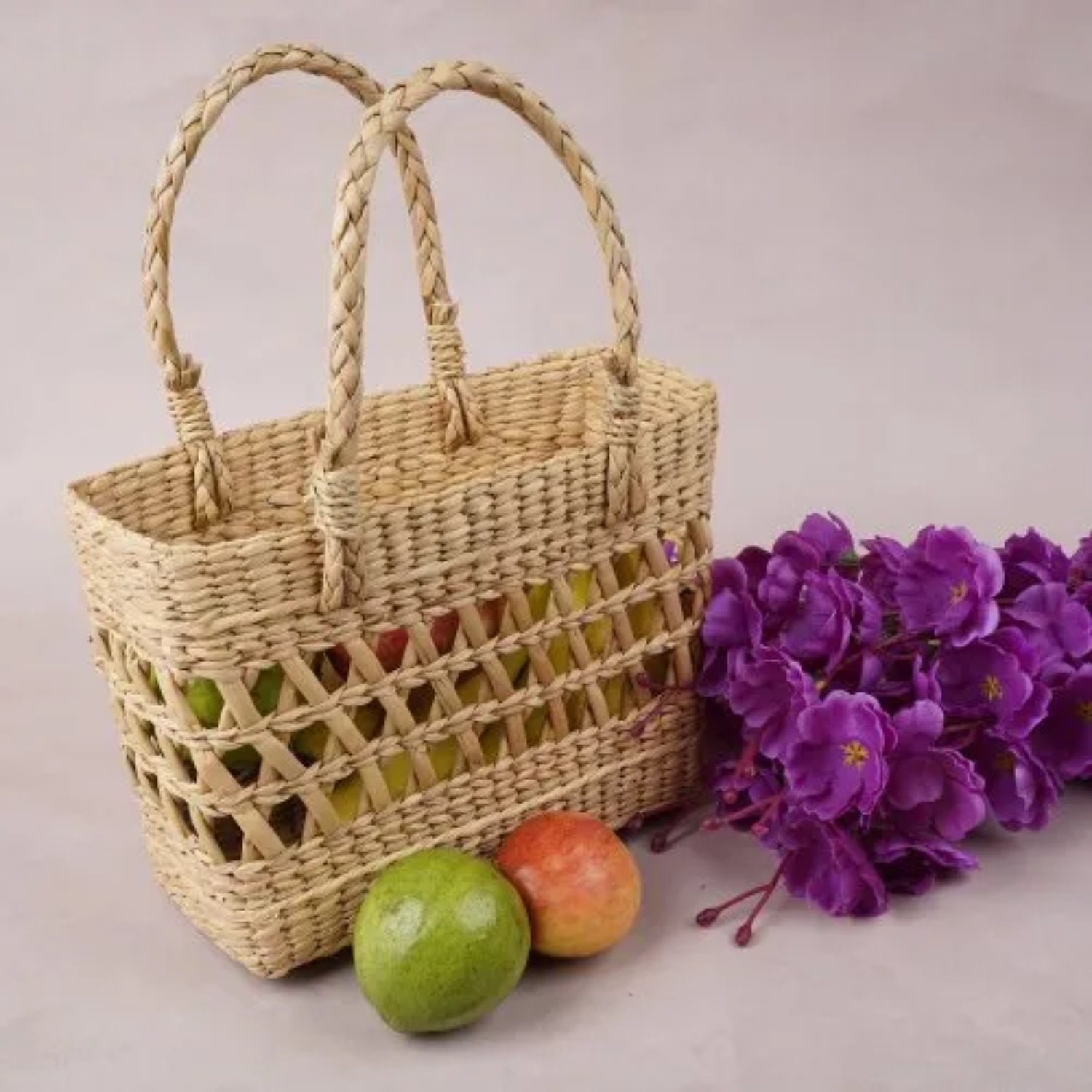 wholesale jute kauna straw handmade handbag handicraft ecofriendly