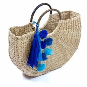 wholesale jute kauna straw handmade handbag handicraft ecofriendly