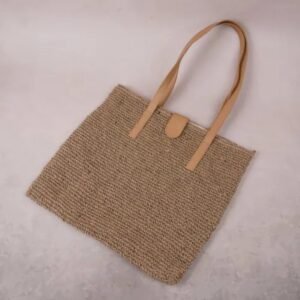 wholesale jute handmade handbag handicraft ecofriendly 5