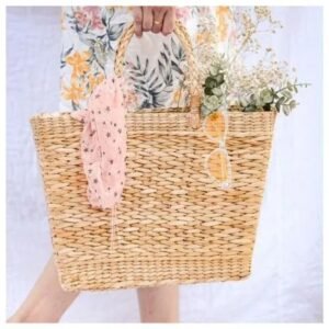 wholesale jute kauna straw handmade handbag handicraft ecofriendly