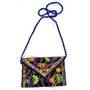 wholesale Embroidery Cotton kauna straw handmade handbag handicraft ecofriendly